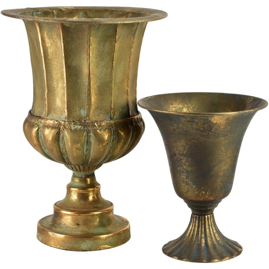 Mondex Since 1986 VIOLA Dekoratīvā metāla vāze 26,5x26,5x37 cm – 2