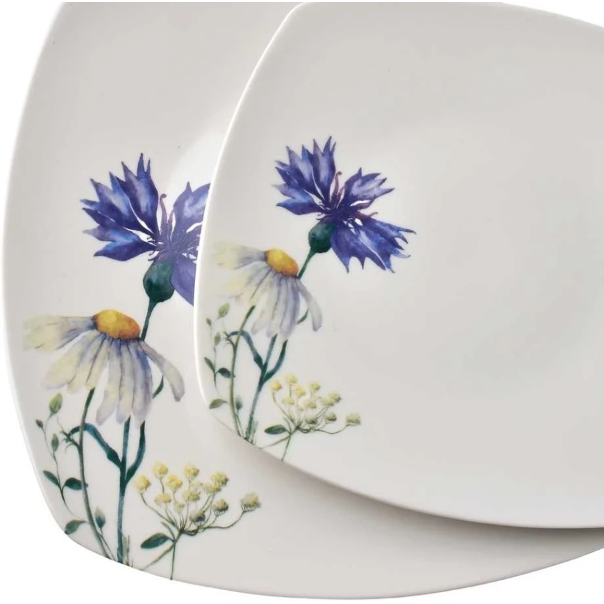 Affek Design LEA CORNFLOWER 18-piece dinnerware set bowl 16.5 cm 500 ml / 18 cm / 24 cm