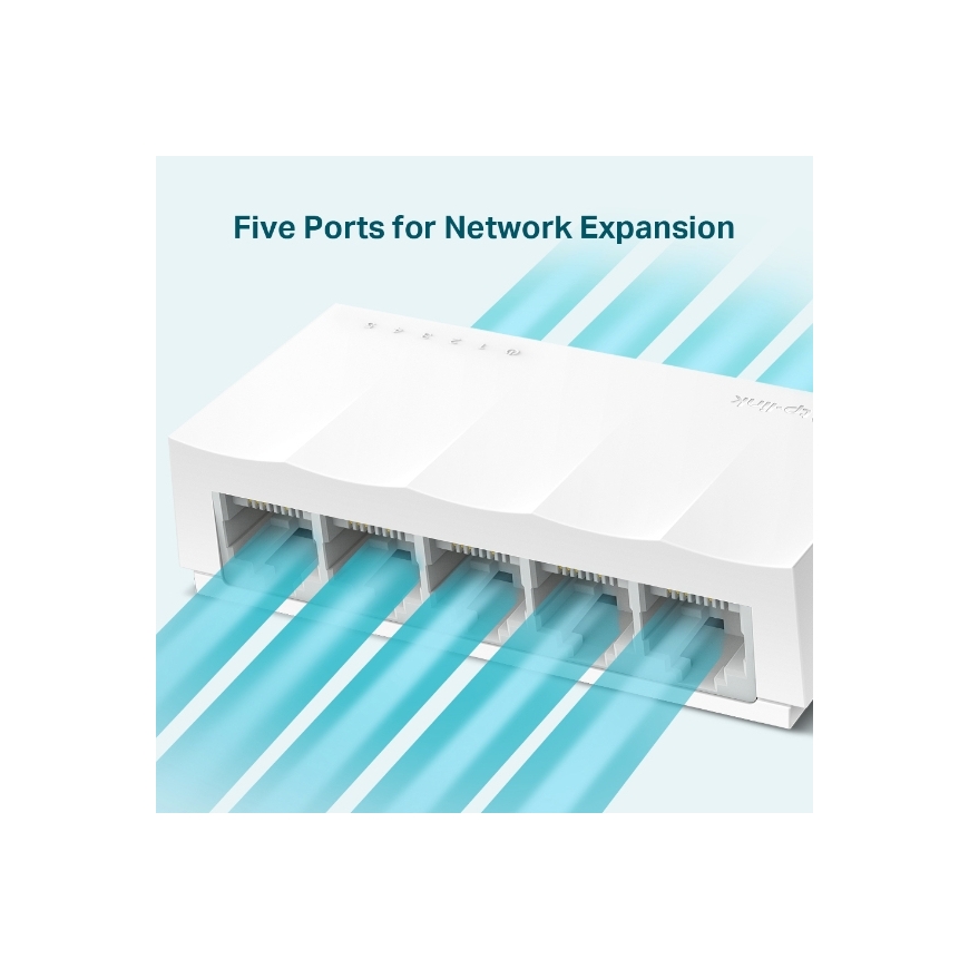 TP-Link LS1005 Nepārvaldīts Fast Ethernet (10/100) Balts – 3