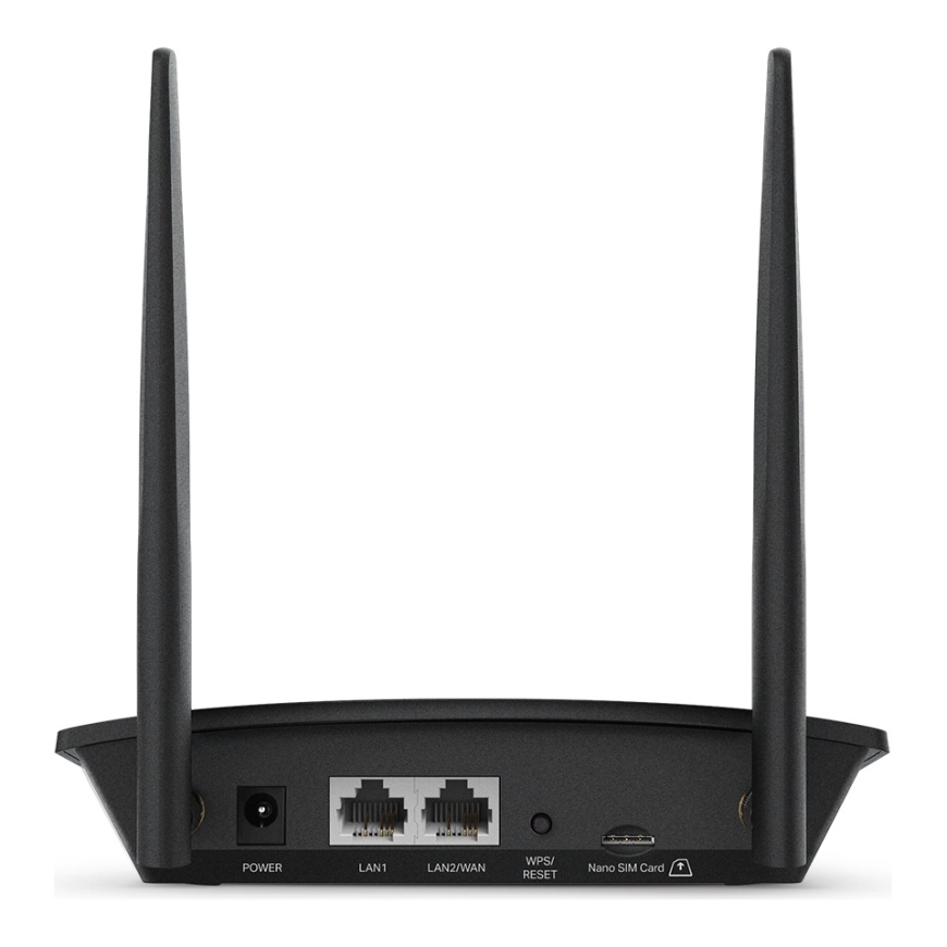 TP-Link TL-MR100 bezvadu rūteris Ātrais Ethernet Viena frekvenču josla (2.4 GHz) 4G Melns – 3