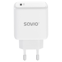 SAVIO LA-14 20W настенный зарядное устройство с Power Delivery 3.0