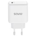 SAVIO LA-14 20W seinalaadija Power Delivery 3.0-ga SAVIO LA-14 20W seinalaadija Power Delivery 3.0-ga