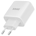 SAVIO LA-14 20W Seinälaturi Power Delivery 3.0:lla SAVIO LA-14 20W Seinälaturi Power Delivery 3.0:lla