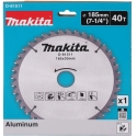 Makita D-81511 T.C.T. pjūklas 185X2.2X30mm 5° T40 SPECIALIZED aliuminio pjovimui
