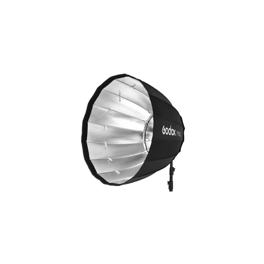 Valaistusvälineet - Godox P120LE syvä parabolinen softbox (120cm, Elinchrom-nopeusrengas)