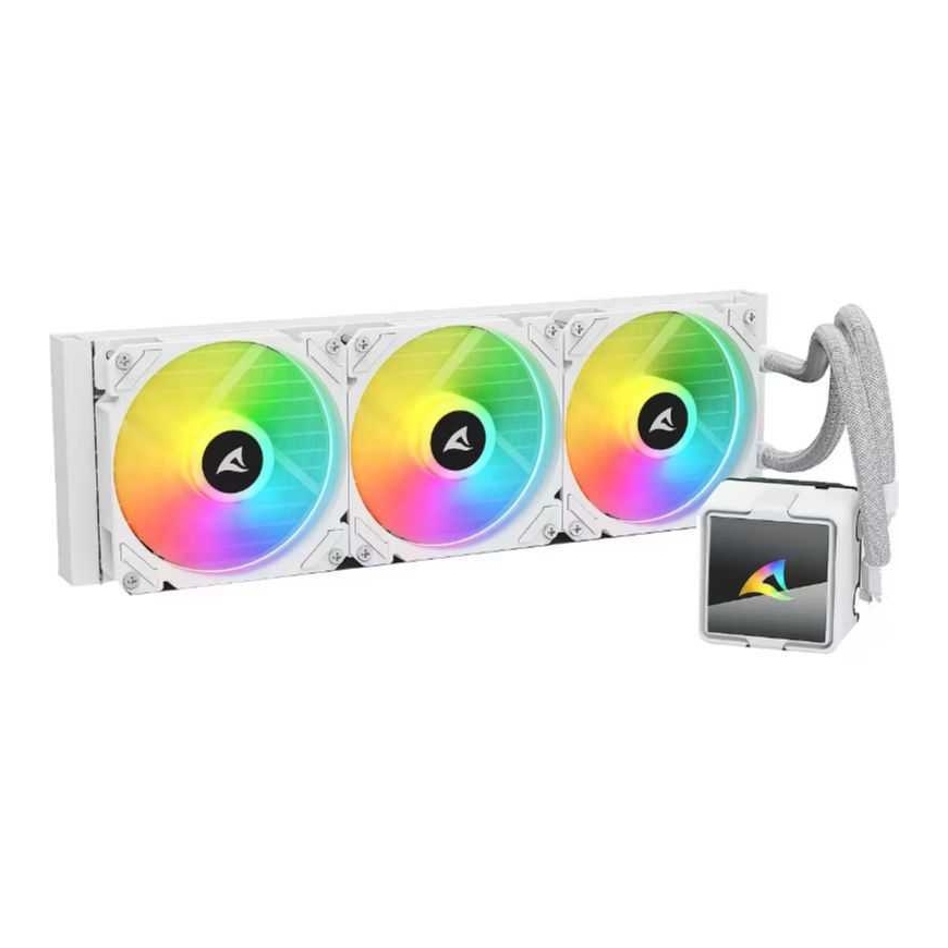 Sharkoon S60 ARGB 120mm Ūdens dzesēšana Balta – 2