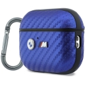 Чехол BMW M Carbon Metal Logo для AirPods Pro 3, светло-голубой Чехол BMW M Carbon Metal Logo для AirPods Pro 3, светло-голубой