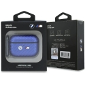BMW M Carbon Metal Logo -kotelo AirPods Pro 3:lle, vaaleansininen