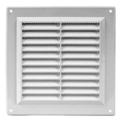 EUROPLAST ILMANVAIHTOVENTTIILI 150X150, VALKOINEN