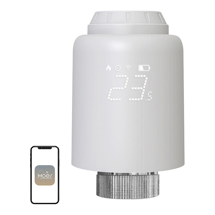 Умголовная термостатическая голова MOES ZTRV-PJ-601-MS