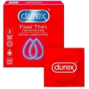 Durex Feel Thin Extra Lubricated ultraohuet condomit 3 kpl.