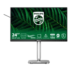 Philips 5000 series 24B2G5301/00 PC lamekuvar 60,5 cm (23.8") 1920 x 1080 pikslit Full HD LCD Must