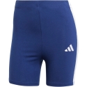 Moterų šortai adidas Essentials 3-Stripes High Waisted Biker mėlyni JE1225 (S) Moterų šortai adidas Essentials 3-Stripes High Waisted Biker mėlyni JE1225 (S)