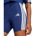 Moterų šortai adidas Essentials 3-Stripes High Waisted Biker mėlyni JE1225 (S) Moterų šortai adidas Essentials 3-Stripes High Waisted Biker mėlyni JE1225 (S)