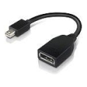 Lenovo 4X90L13971 DisplayPort kabelis Mini DisplayPort Melns