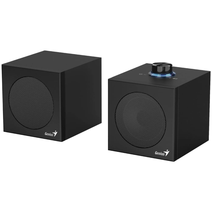 Genius SP-HF300U datora skaļruņi, 4W, melni, koka – 4