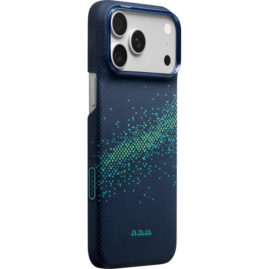 PITAKA Edge Milky Way Galaxy 2.0 maciņš iPhone 18 Pro Max / 17 Pro Max, Nearfield Zils – 5