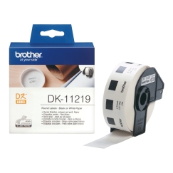 Brother DK-11219 printera etiķete Balts