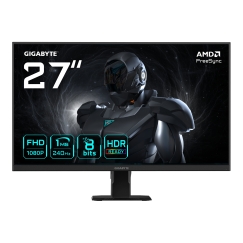 GIGABYTE GS27F2 kompiuterio monitorius 68,6 cm (27") 1920 x 1080 pikseliai „Full HD“ LCD Juoda