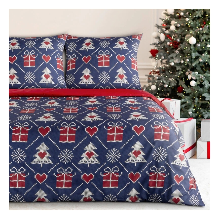 Bedding Set Eurofirany SW/POS/MERRY 160X200 70X80/X2