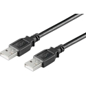 Goobay USB-A - USB-A 1,8m Juodas Goobay USB-A - USB-A 1,8m Juodas