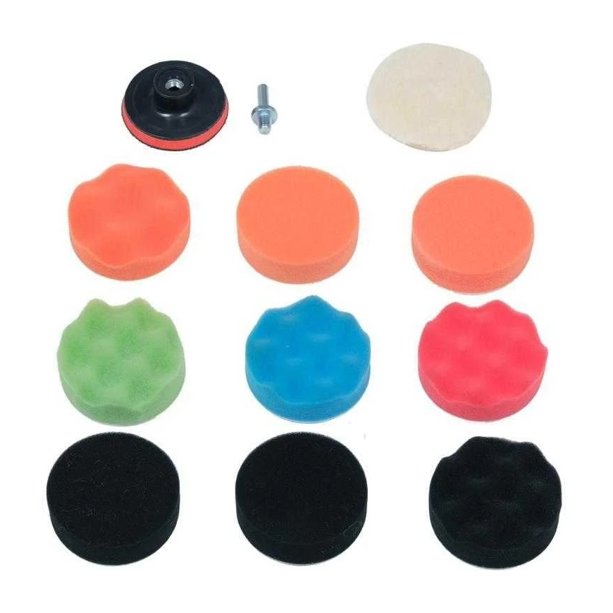 Yato Toya Sa Poland Polishing Set | 80 mm | M10 | 12 pcs (YT-47930)