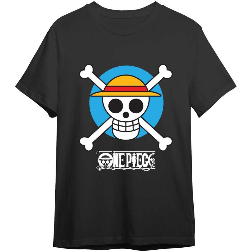 Toei Animation One Piece Skull adult t-shirt