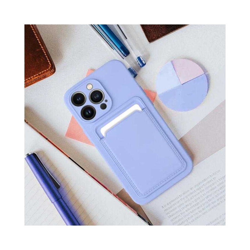 Riff "Card Silicone Case iPhone 15 Plus" Violet – 5