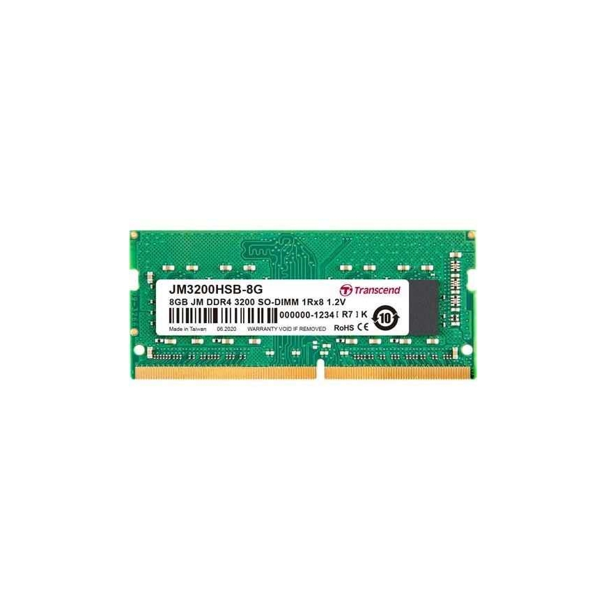 Transcend NB ATMINIS 8GB DDR4 3200MHz SO-DIMM JM3200HSB-8G