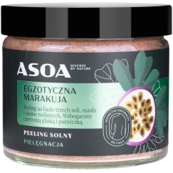 Asoa Exotic pasiflorų druskos pilingas 250ml