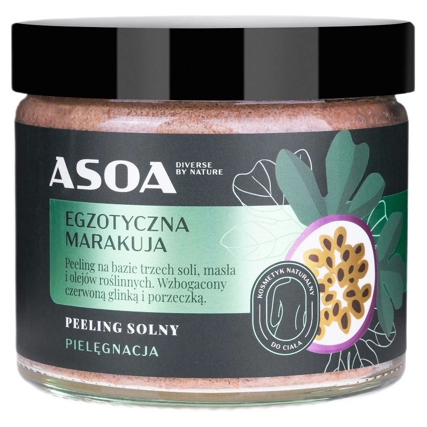 Asoa Exotic pasiflorų druskos pilingas 250ml
