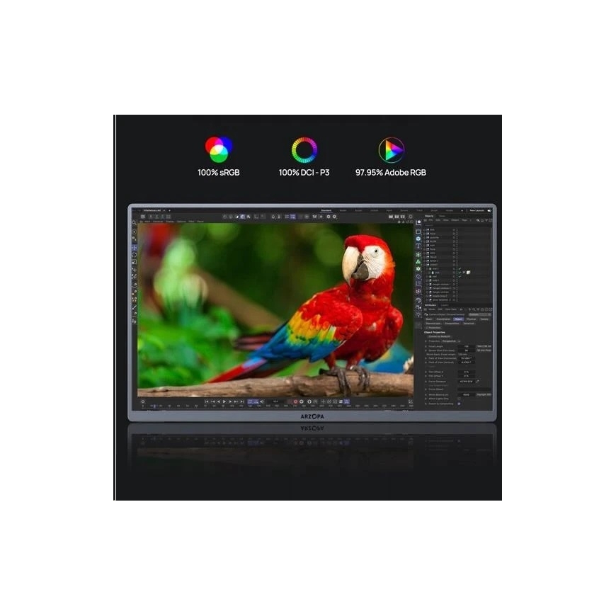 Monitorius Arzopa Portable Monitor AC3 PRO 13.3'' – 3