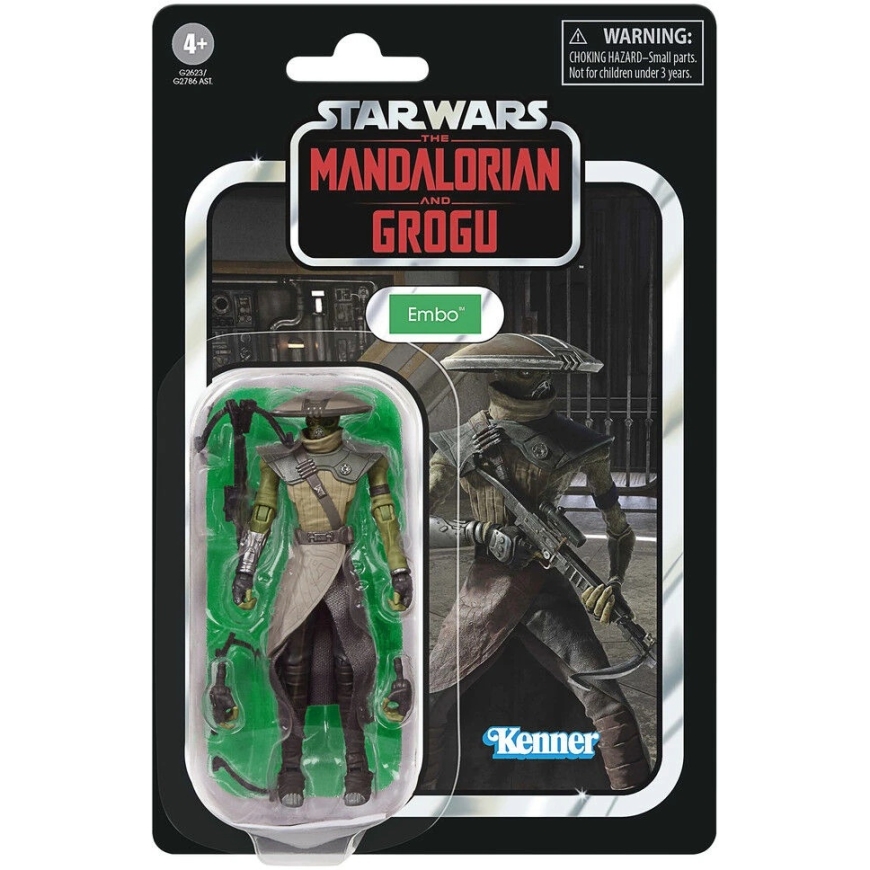 Hasbro Star Wars Мандалорец и Грогу Star Wars Kenner фигурка Эмбо см