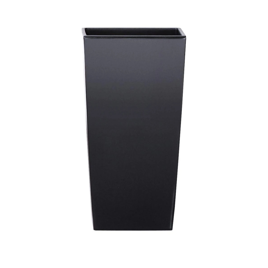 Prosperplast Urbi Square DURS140 горшок антрацитового цвета с вставкой – 3