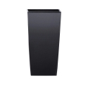 Prosperplast Urbi Square DURS140 Anthracite Color Pot with Insert