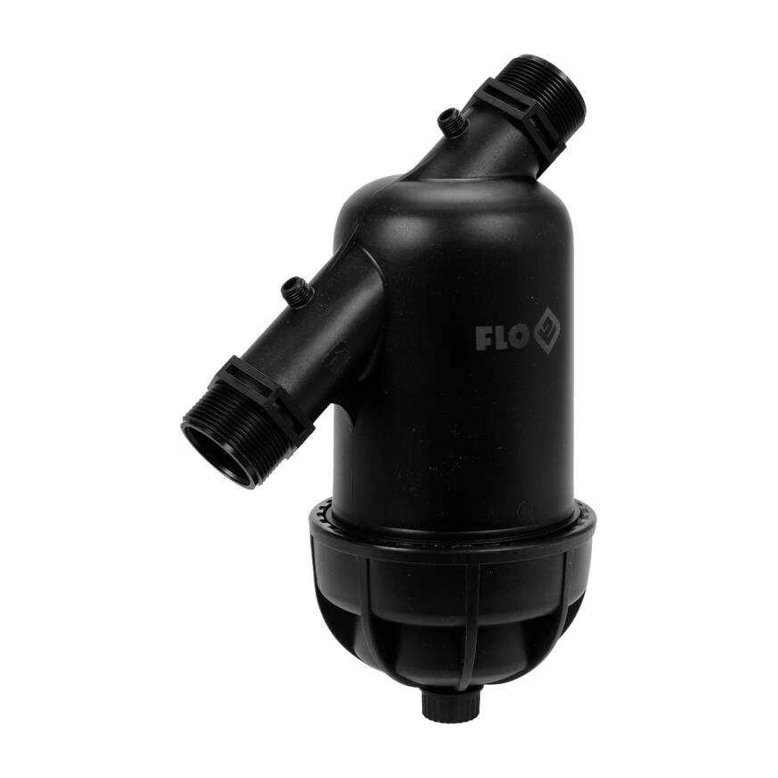 FLO Ūdens filtrs 1.5 laistīšanas sistēmai, Y veids, 130 mikronu diska filters