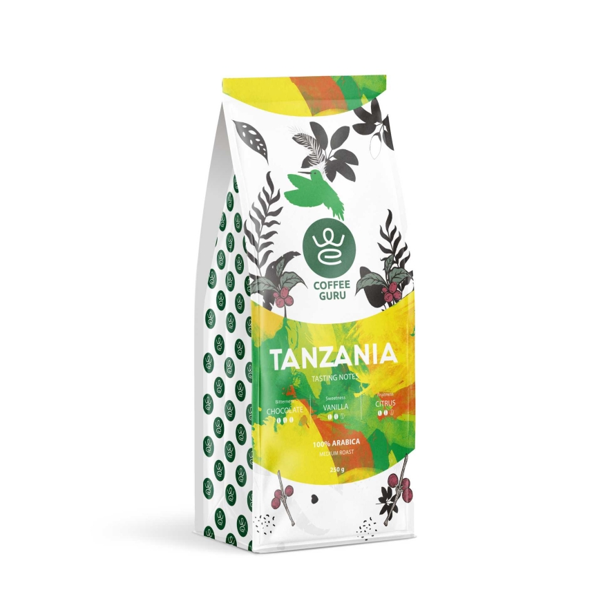 CoffeeGuru Kafijas pupiņas Coffee Guru, Tanzānija