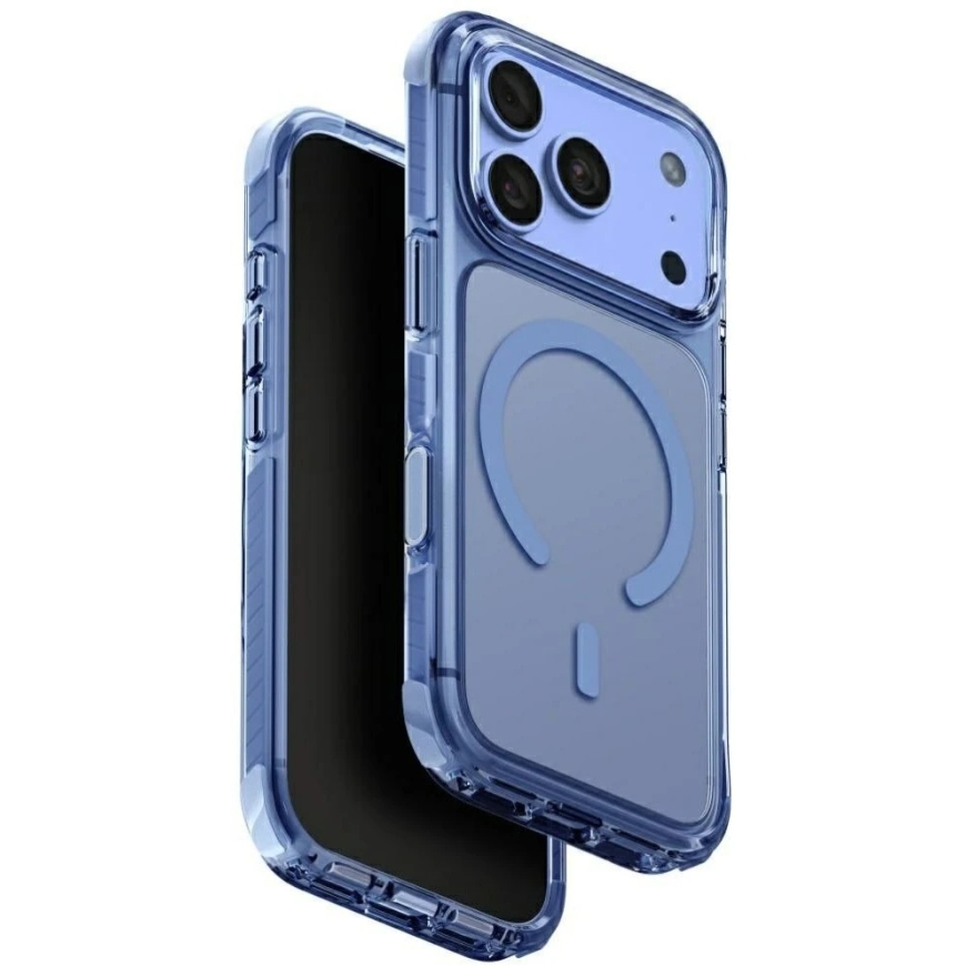 UNIQ Combat Case for iPhone 18 Pro / 17 Pro Magclick Charging, Blue – 2