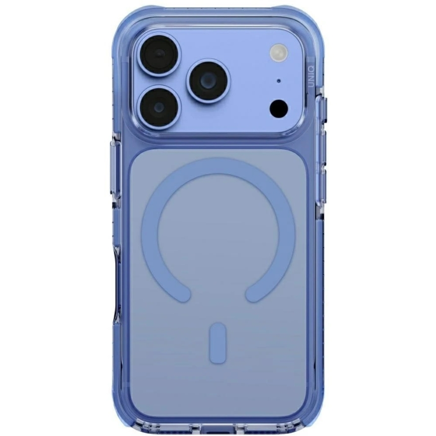 UNIQ Combat Case for iPhone 18 Pro / 17 Pro Magclick Charging, Blue – 3