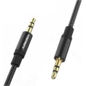 Vega DX03 3,5 mm AUX garso 1m juodas Vega DX03 3,5 mm AUX garso 1m juodas