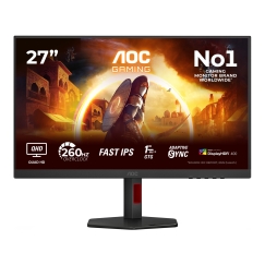 AOC G4 Q27G4ZR computer monitor 68.6 cm (27") 2560 x 1440 pixels Quad HD LED Black, Red