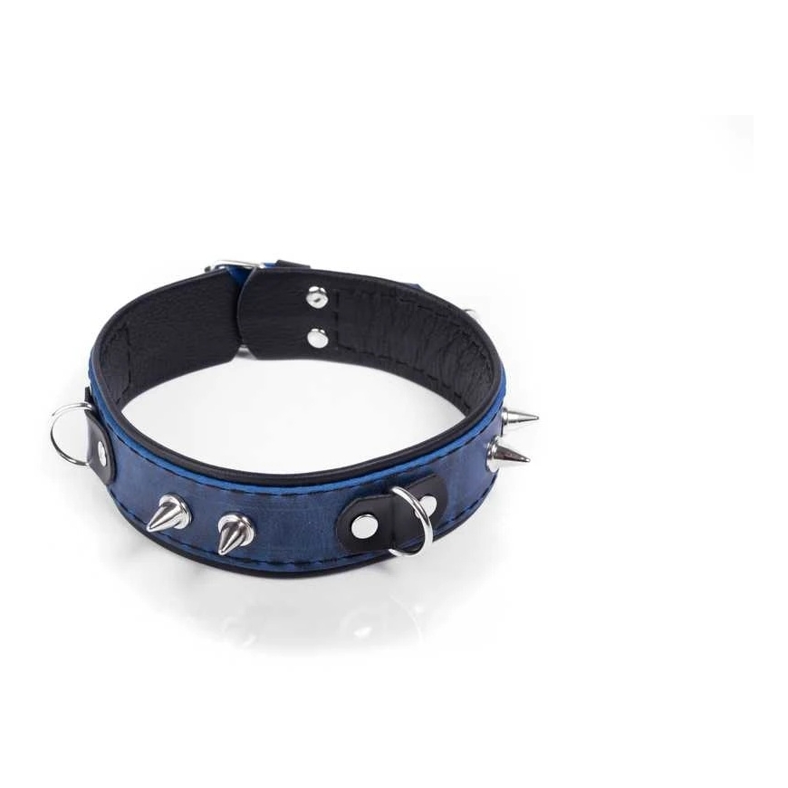 Whips Collar Anti-Kaelarihm - Crazy Horse sinine, suur