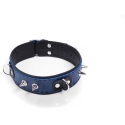 Whips Collar Antikaklis - Crazy Horse zilais, liels Whips Collar Antikaklis - Crazy Horse zilais, liels