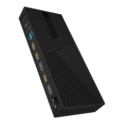 ICY BOX IB-DK2246AC Проводная USB 3.2 Gen 2 (3.1 Gen 2) Type-A Черный