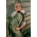 Little Dutch Cot blanket knitted `Pure Sage´ 110×140 cm Little Dutch Cot blanket knitted `Pure Sage´ 110×140 cm