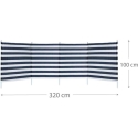 Актива Экран от Ветра 3.2x1м 4 Части Актива Экран от Ветра 3.2x1м 4 Части