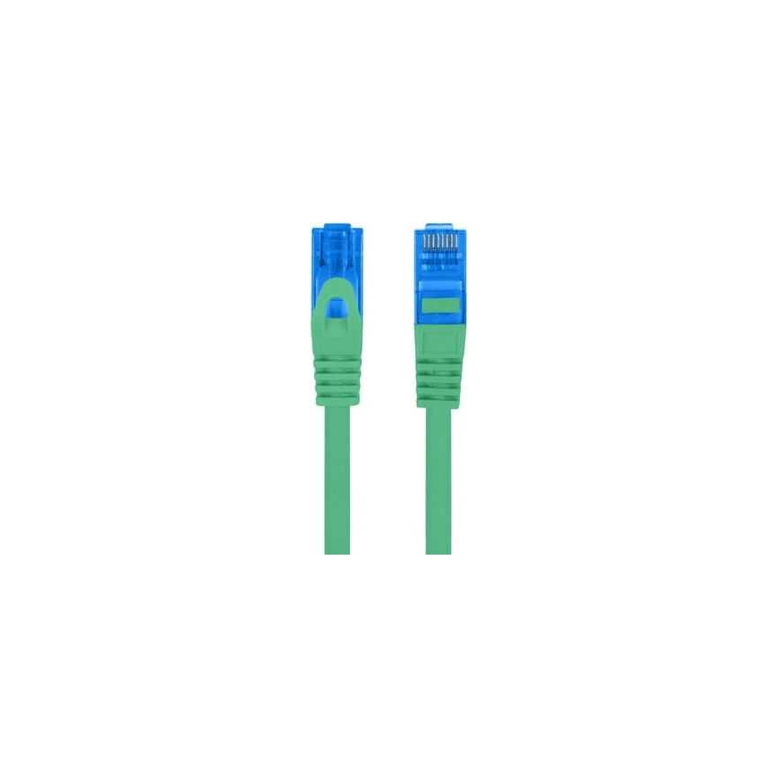 Lanberg PCF6A-10CC-0200-G tinklo kabelis Žalia 2 m Cat6e S/FTP (S-STP)