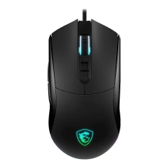 MSI FORGE GM320 hiir Mängimine Mõlemakäeline USB tüüp A Optiline 12800 DPI