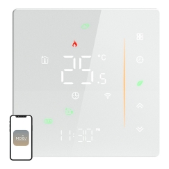 MOES WHT-006-GB-WH Wi-Fi termostats elektriskajai apkurei (balts)