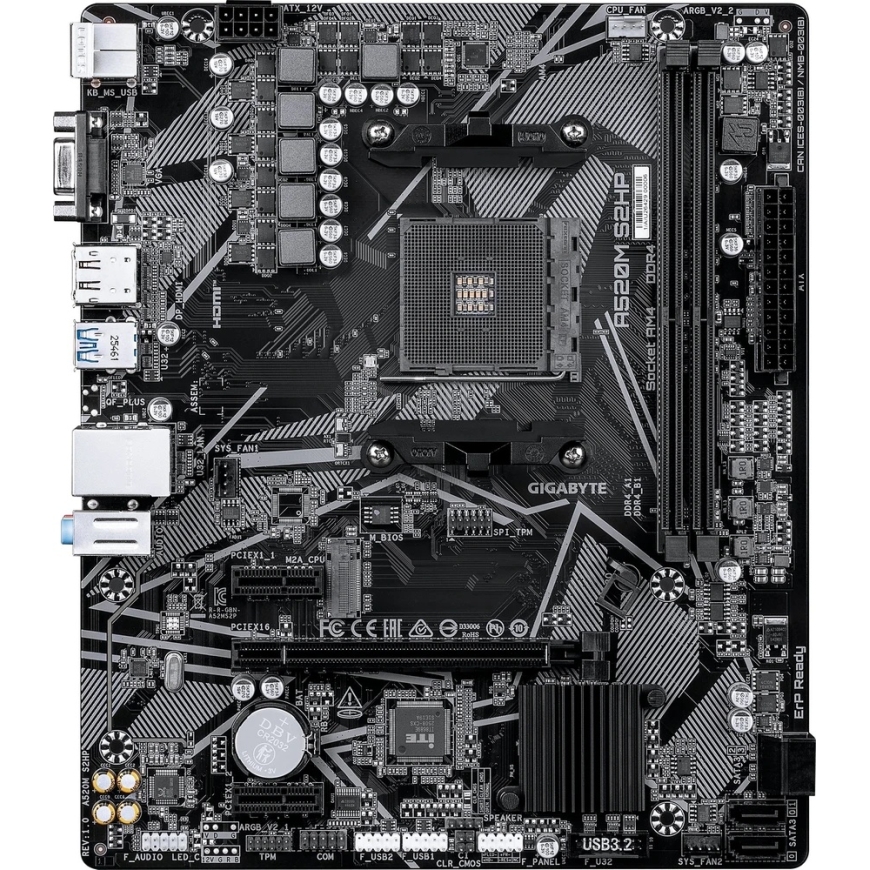 Gigabyte A520M S2HP emaplaat – 4